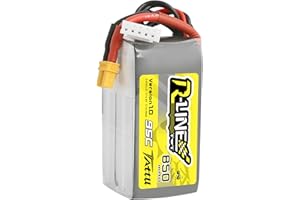 Tattu R-Line 850mAh 14.8V 95C 4S LiPo Battery Pack with XT30 Plug for Multirotor FPV from Size 100 to 180