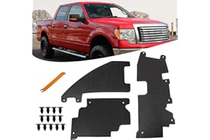 AUTOVIC 3PCS Trucks Grille Air Deflector Kit for 2009-2014 Ford F150 Raptor Radiator Support Accessory with Fasteners Replacement FO1218114 FO1218119
