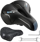 YOUNGDO Bike Seat Comfortable Wide Road Saddle Gel Saddle Breathable