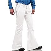 70s Disco Pants for Men,Mens Bell Bottom Jeans Pants,60s 70s Bell Bottoms Vintage Denim Pants Jeans for Men