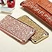 J3/J3 2016/J3 V/J3V/Amp Prime/Express Prime Glitter TPU Case, Houshine Electroplated Bumper Bling Soft Cover Case for Samsung Galaxy J3 2015, J3 2016, J3 V, J3V, Amp Prime, Express Prime, Rose Gold