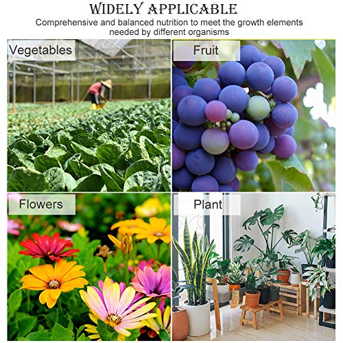 Indoor Plant Food, Plant Fertilizer, Plant Fertilizer Liquid, Indoor Plant Fertilizer, All-Purpose House Plant Fertilizer for Healthy Plants and Soil, Potted Indoor Outdoor Trees, 8.8 oz