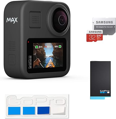 Amazon Co Jp Gopro公式限定 Gopro Max 予備バッテリー 認定sdカード32gb Gopro公式限定非売品ステッカー 国内正規品 家電 カメラ