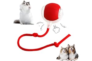 Senlong Interactive Rolling Dog Ball - 360°Interactive Rolling Dog Ball Toy,Automatic Chew Ball for Active Dogs,Smart Automatic Chewie Toy,Engaging Rolling Ball for Fun and Exercise