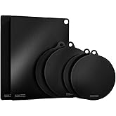 Induction Cooktop Protector Silicone Mat Hob Cover 6 Pieces | Kitchen essentials: silicone mats protect induction cooktops from scratches, spills &amp; heat damage.