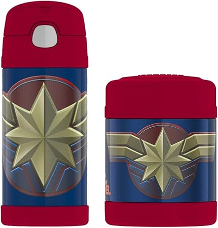 captain marvel thermos