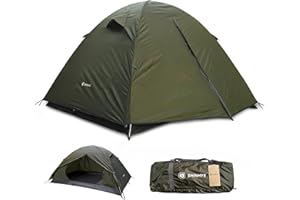 SHINHYE Backpacking Tent for Camping 2/3/4 Person Hiking Ultralight Tent for Waterproof Windproof Outdoor Two Doors Tents Easy Quick Setup Lightweight Tent Instant Tent