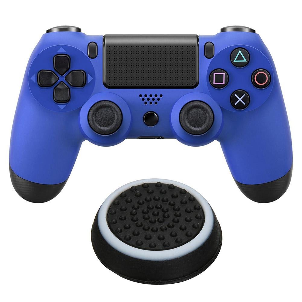 starnearby Analogstick Joystick Kappen aus Silikon für PS4 Controller Weiß grün Griffe