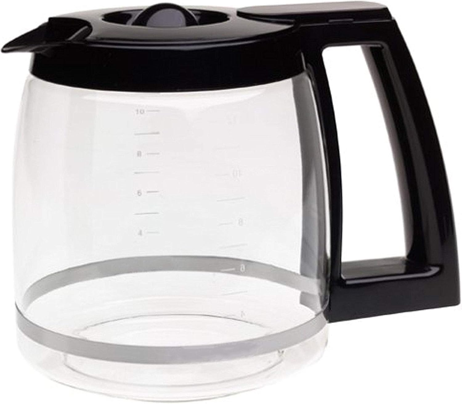 Replacement Coffee Maker Machine Glass Carafe Jug for Cuisinart DCC-1200PRC