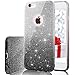 MILPROX Case Compatible with iPhone 6/6S, Bling Glitter Pretty Sparkle 3 Layer Hybrid Anti-Slick/Protective/Soft Slim TPU Case Compatible with iPhone 6s/6