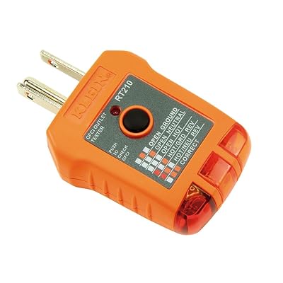 Buy Klein Tools Rt210 Outlet Tester Receptacle Tester For Gfci Standard North American Ac Electrical Outlets Detects Common Wiring Problems Online In Germany B01akx8l0m