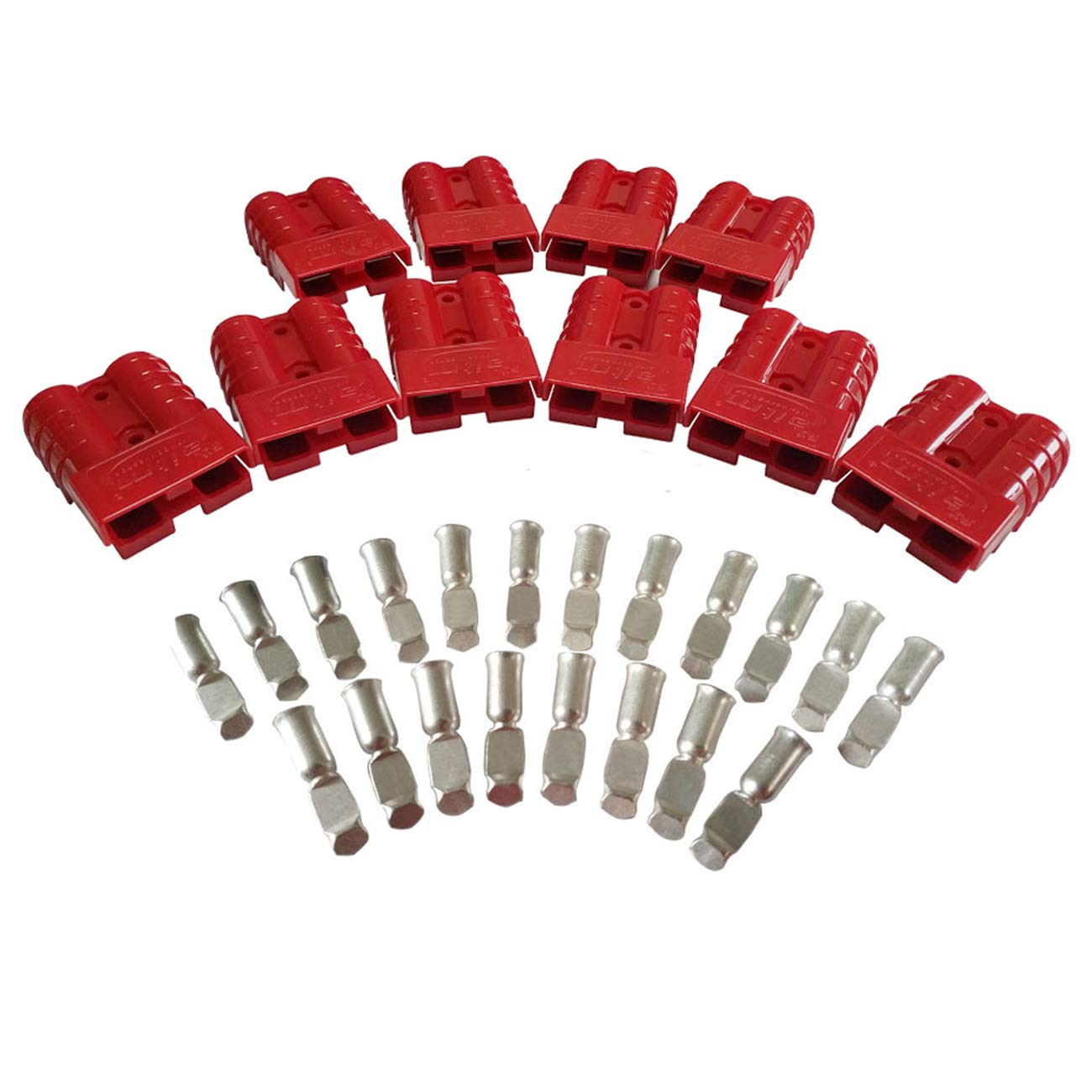 10 x 600V 50A Battery Connector Quick Connector Plug for Car Van Motorcycle Modes