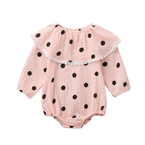 baby romper with collar
