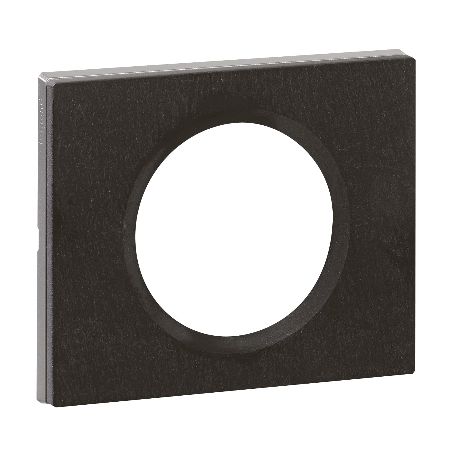 Legrand Céliane2 Single Plug Socket, Black, LEG69371