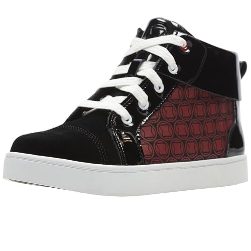 black and red clarks