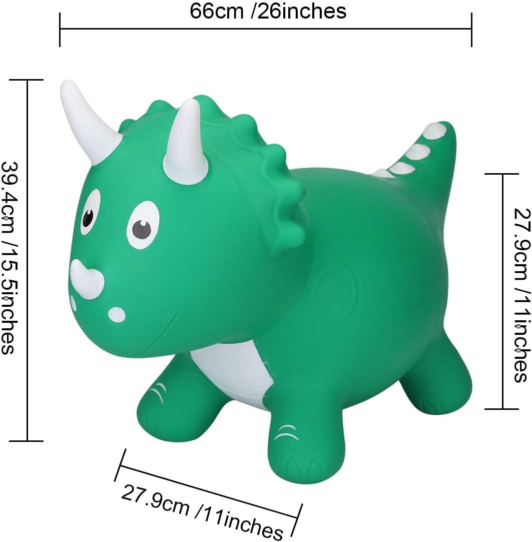 bouncy dinosaur toy