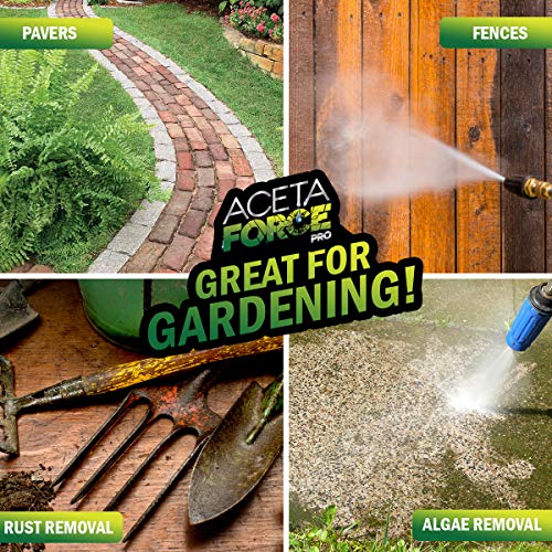 ACETA Force | Industrial Strength 30% Natural Acetic Acid Vinegar for Home & Garden (1 Gallon)