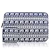 Kamor 13 13.3 inch Apple MacBook Air MacBook Pro Canvas Fabric Laptop Sleeve with MacBook Charger Case Bohemian Style Animal World (Elephant Blue) Protective Carrying Sleeve Bag Case Cover Shell