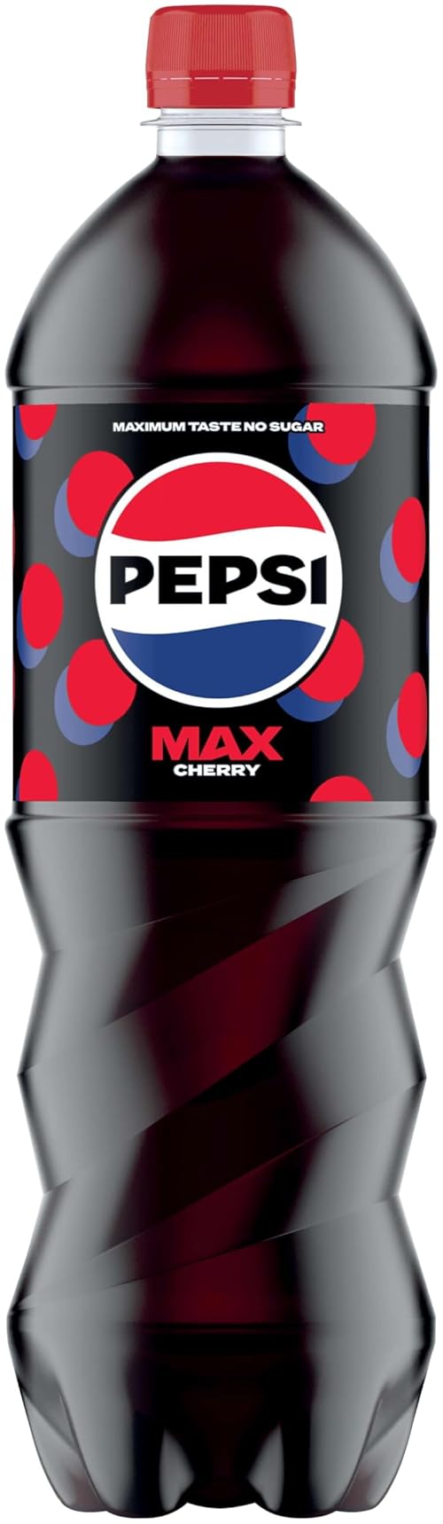 Pepsi Max Cherry No Sugar Cola Bottle 1.25L