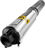 KITGARN 1/2 HP Deep Well Submersible Pump 150ft Head 25GPM 220V Stainless Steel view 8