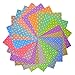 eBoot 120 Sheets 15 x 15 cm Double Sided Origami Paper (Assorted Colors)