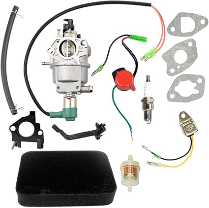 Amazon Com Hipa Gp5500 Carburetor For Generac Gp5000 Gp5500 Gp6500 Gp6500e 5kw 5 5kw 6 5kw 389cc Generator 0g8442a111 Carb With Air Filter Tune Up Kit Garden Outdoor