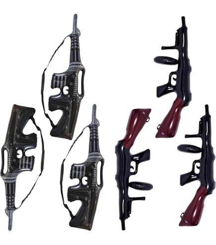 12 piezas de centro de mesa de pistola con temática de disparo de pistola, centros de mesa con flores, decoración floral para armas militares, baby shower, fiesta de cumpleaños, centros de