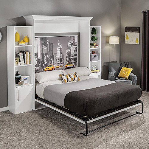 FullSize ISemble VerticalMount Murphy Bed Hardware with Mattress