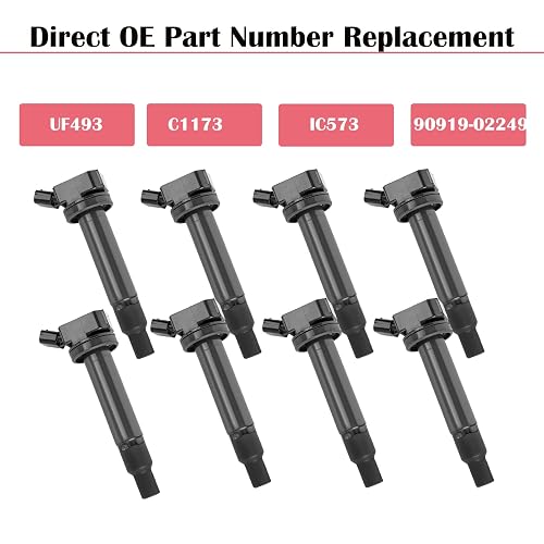 LOSTAR 4-Pack Ignition Coils – Fits 98-09 Lexus Toyota 4Runner Tundra Land Cruiser – UF230