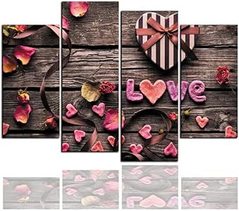 Declaración de Amor Lienzo Pintura al óleo Cartel del día de San