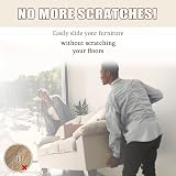 Yelanon Felt Furniture Pads 261 Pcs Self Adhesive Beige view 6