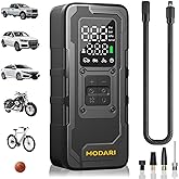 Tire Inflator Portable Air Compressor, Up to 160 PSI Car Tire Inflator, Cordless Air Pump, Portable Tire Pump with Gauge - Portable Tire Inflators for Car, Light Pickup, Bike and More