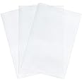 Pllieay 3 Pieces Big Size Mesh Plastic Canvas Sheets for Embroidery, Acrylic Yarn Crafting, Knit and Crochet Projects, 6 Count(19.6 X 13 inch)