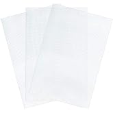 Pllieay 3 Pieces Big Size Mesh Plastic Canvas Sheets for Embroidery | Acrylic Yarn Crafting, Knit and Crochet Projects, 6 Count(19.6 X 13 inch)