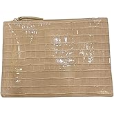 NIGEDU Women Envelope Clutch Purse Bag Fashion Crocodile Embossed PU leather Oversized Ladies Evening Party Clutches