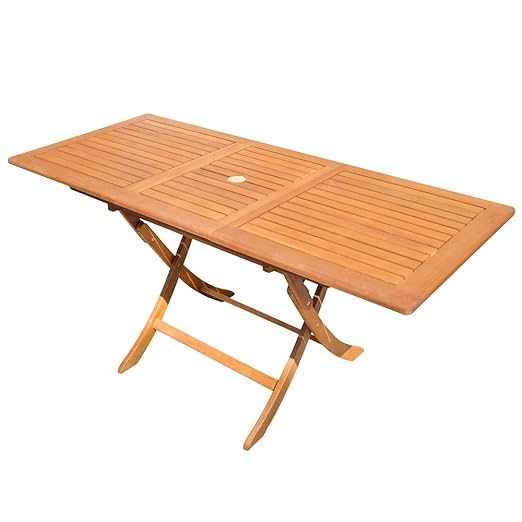 Milani Home Srls Set Tavolo Giardino Allungabile Rettangolare 180240 X 90 Con 6 Poltrone In Legno Di Acacia Bianco Per Esterno