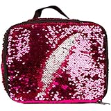 Style.Lab by Fashion Angels Magic Sequin Lunch Tote - Pink/Silver