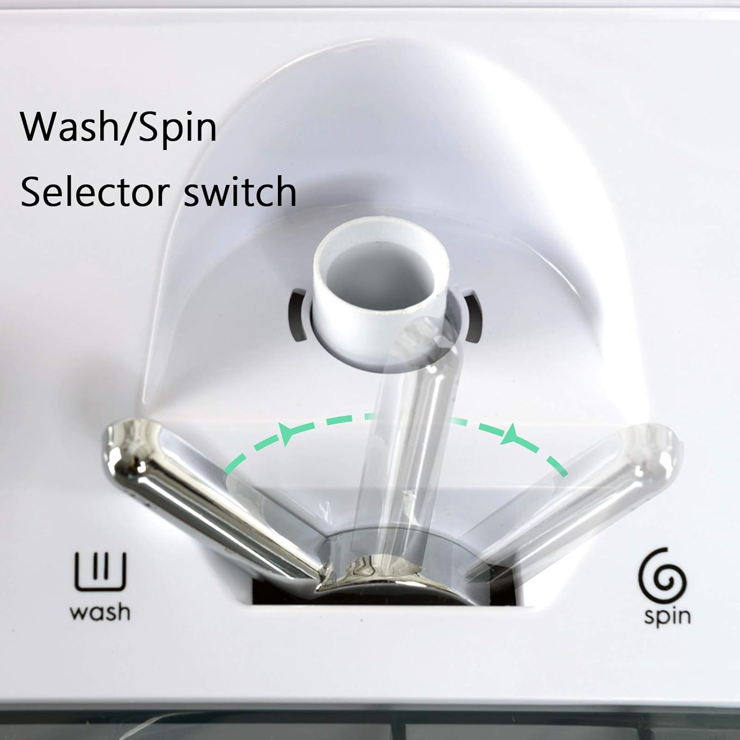 kuppet compact twin tub portable mini washing machine 21lbs capacity