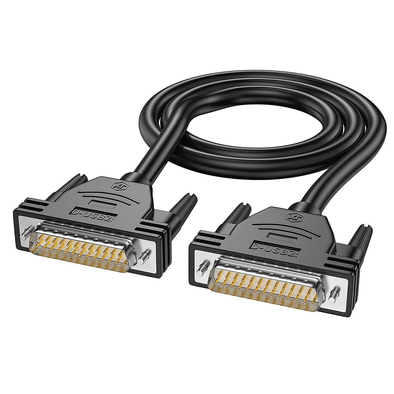 JUXINICE DB25 Male to Male Cable 3 feet, 26awg