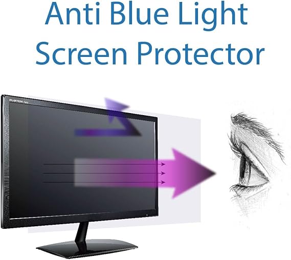 Anti Blue Light Screen Protector (3 Pack) for 27 Inches Widescreen