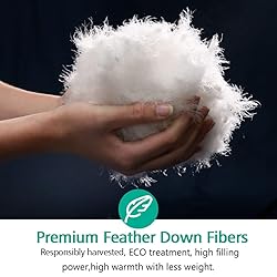 APSMILE King Size Heavyweight Down Feather Fibers