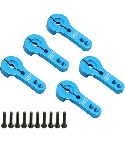 Amazon.com: Yokomo 23mm Aluminum Clamping Servo Horn (25T-ProTek