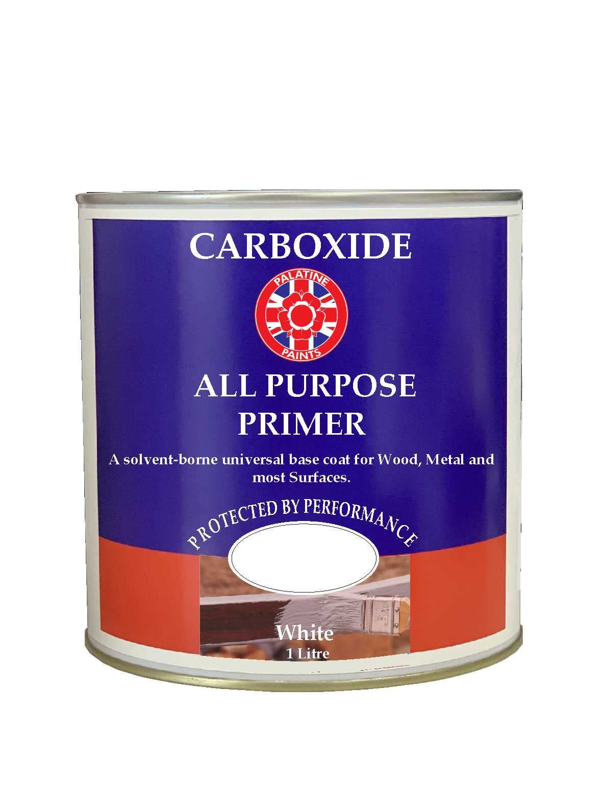All Purpose Primer Undercoat Oil Based for Wood and Metal, 1Lt White