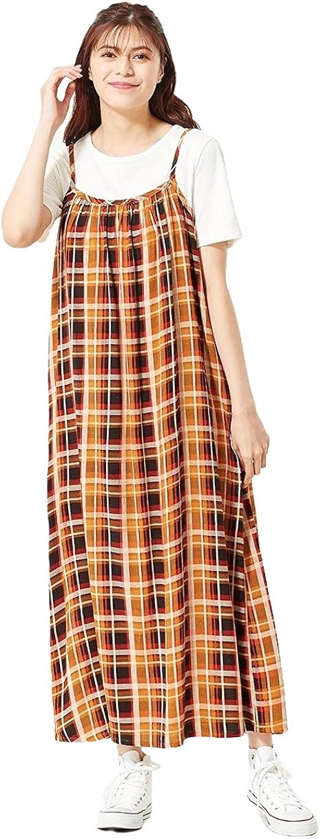 Amazon Nissen ニッセン ワンピース ドレス Sh07 ワンピース 大きいサイズ レーヨン100 キャミワンピース ワンピース チュニック 通販