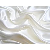 Mk Collection 4pc Soft Silky Satin Solid Color Deep Pocket Sheet Set (White, King)