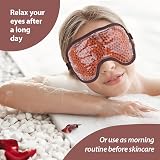 NEWGO Cooling Eye Mask Hot Cold Therapy Reusable for Puffy Eyes view 5
