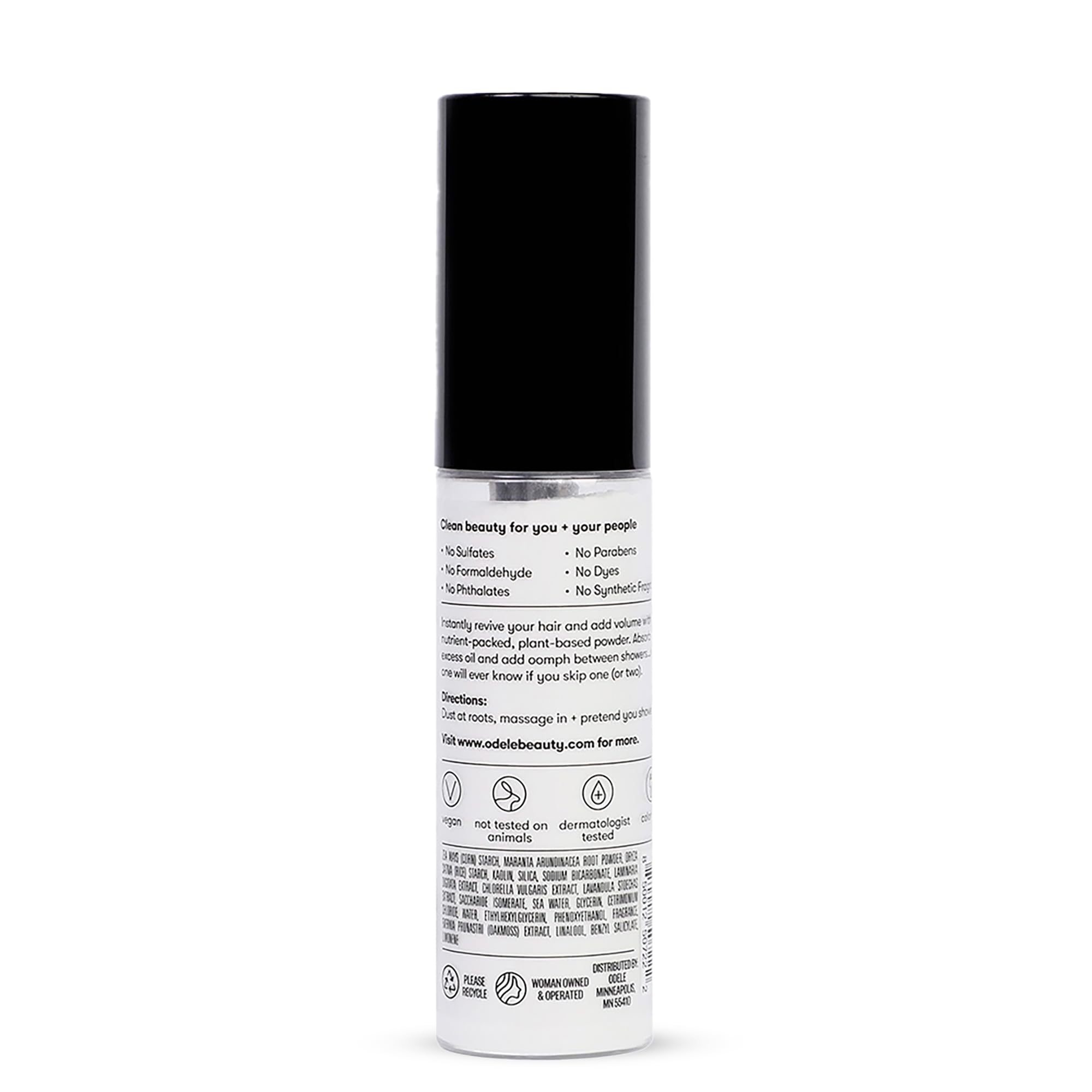 Dry Shampoo, Oil-Absorbing Powder to Revive Volume for All Hair Types & Textures, 1 oz
