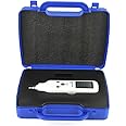 AS63D Vibrometer, LCD Backlit Pen Type Digital Vibration Meter, Handheld Vibration Analyzer Tester with 2 Probes and Storage Case