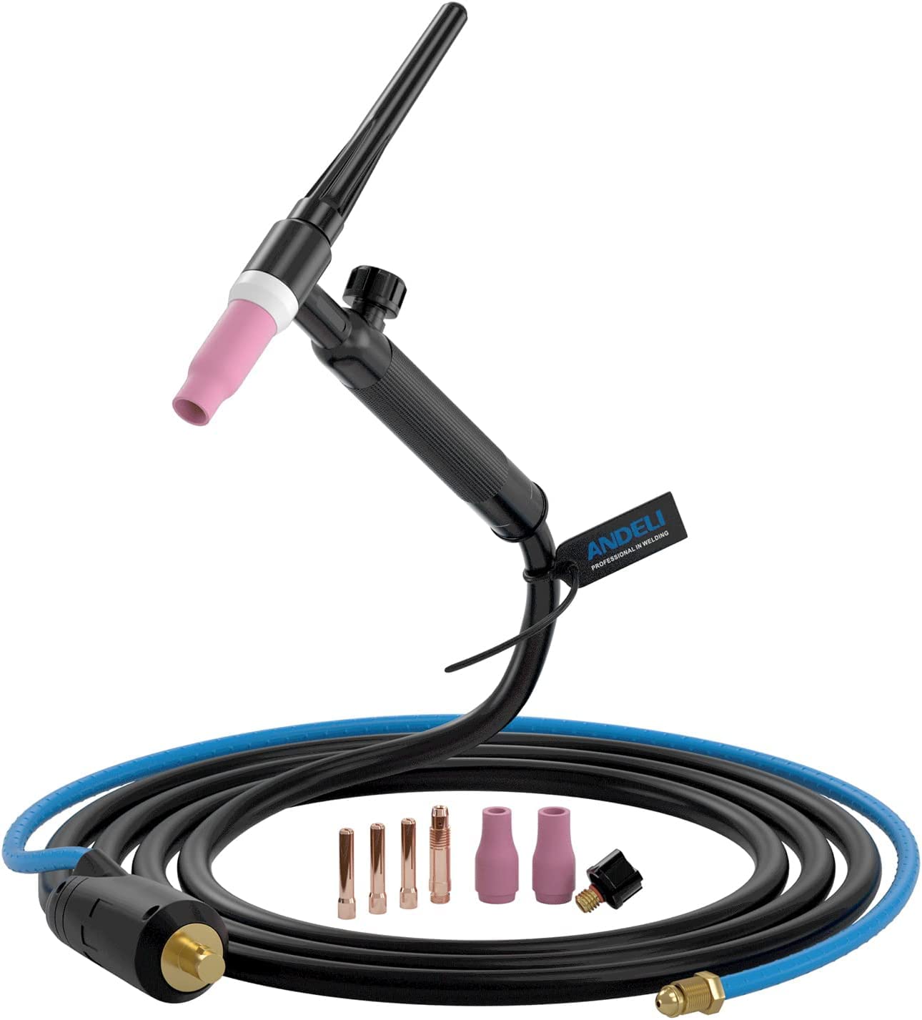 ANDELI Lift TIG Welding Torch WP17V 13ft 140Amp TIG Torch for ANDELI