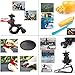 EEEKit 9in1 Kit for Sony AS10/AS30/AS100/AS200,Ion Air Pro 2/3 Wifi Action Sport Camera,Bike/Helmet/Selfie Pole/Tripod/Car/Shoulder/Sun Visor/Wrist/Floaty Grip Mount